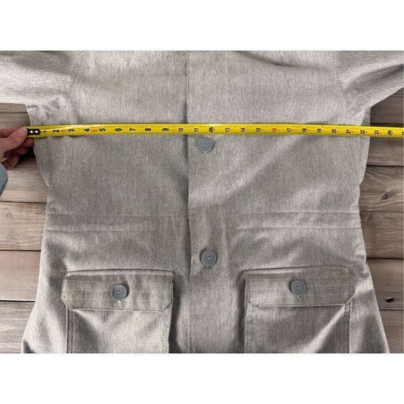 Bonfire • Arena Gray Plaid Snowboarding Winter Skiing Outdoor Jacket Medium - Picture 12 of 13